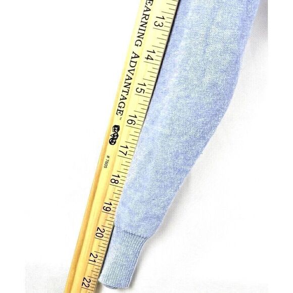 Men's Charleston Threads Lightweight Cotton Sweater Light Blue Sz XL EUC - Picture 8 of 10